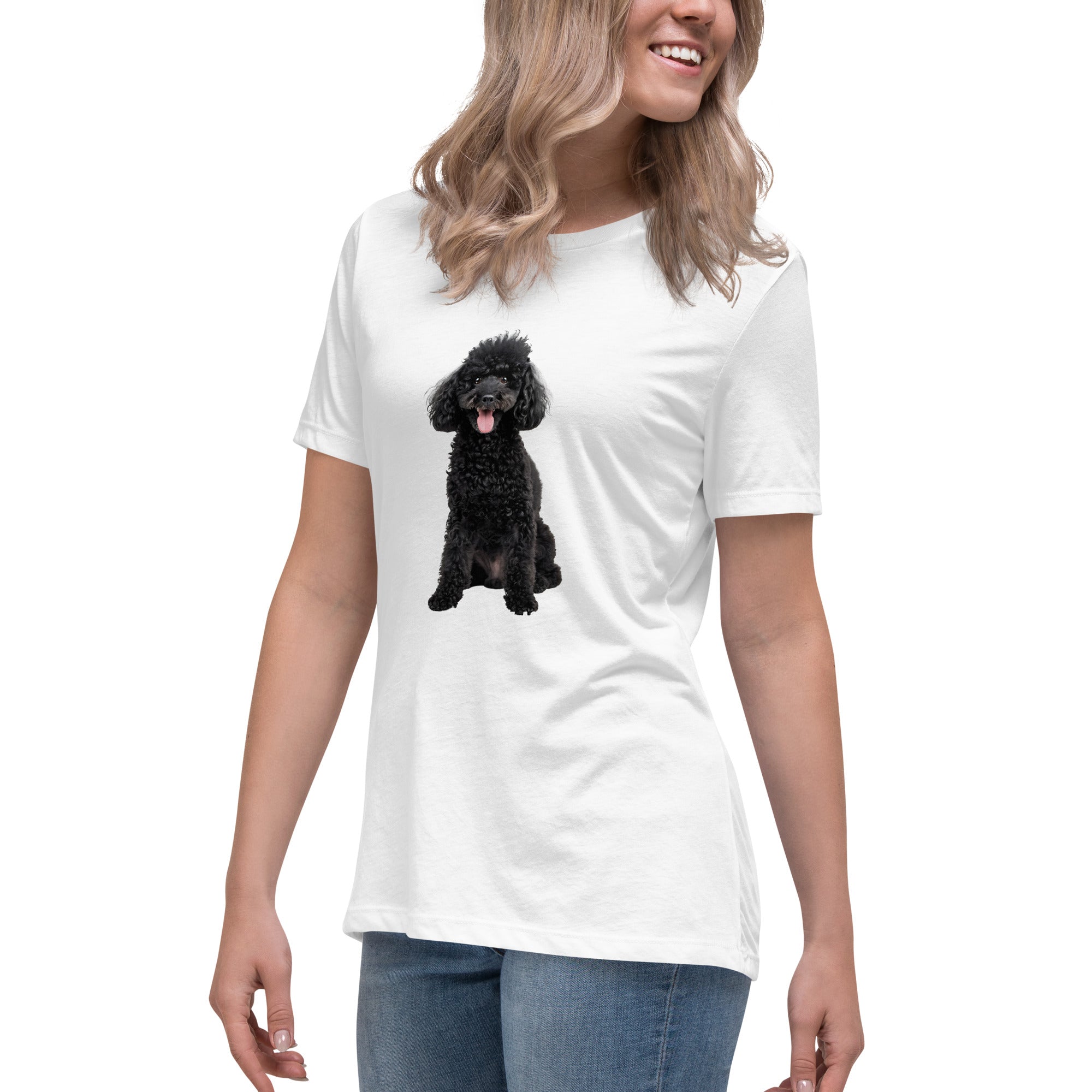 Poodle Women's Relaxed T-Shirt