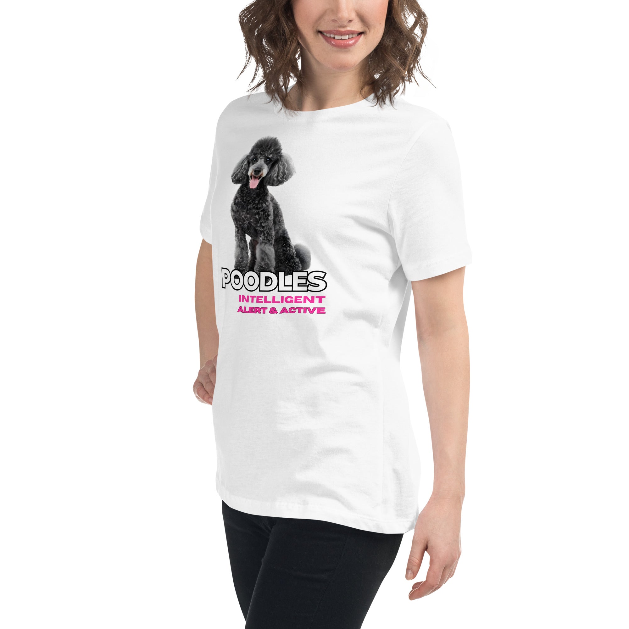 Poodle Women's Relaxed T-Shirt