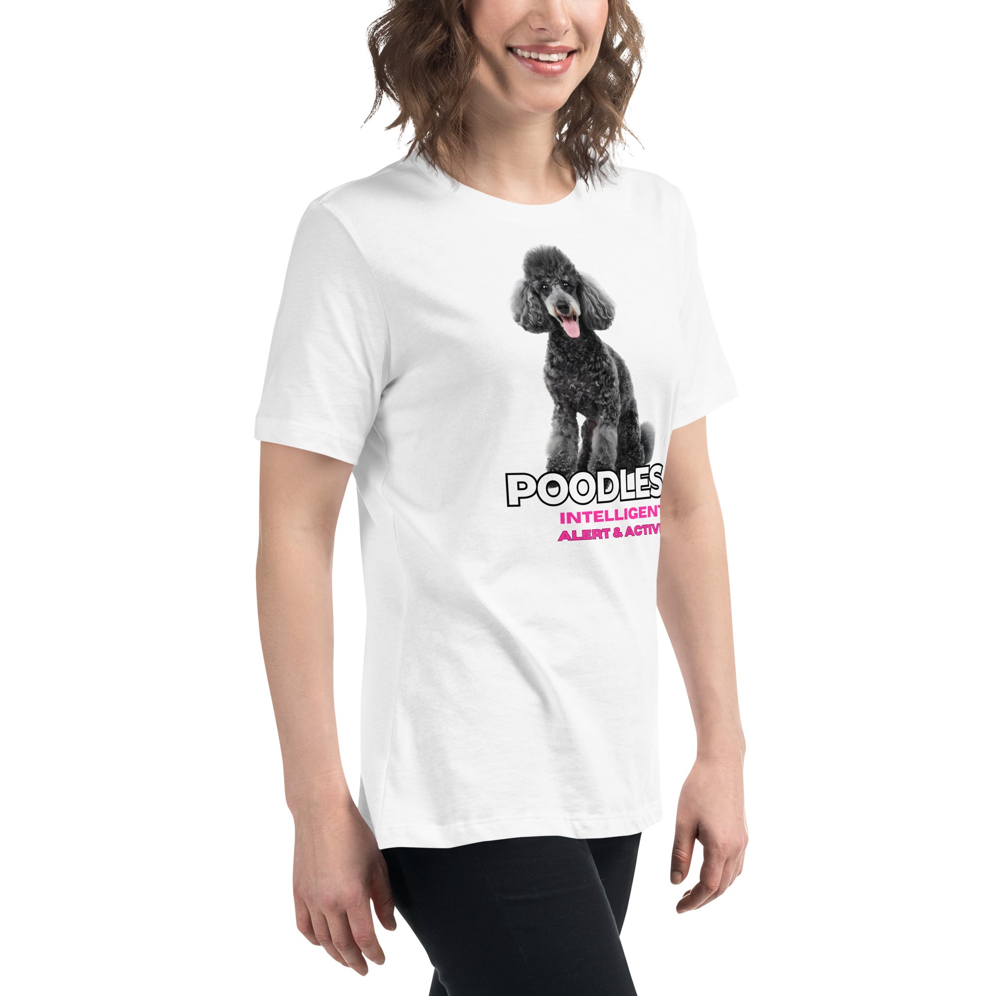 Poodle Women's Relaxed T-Shirt