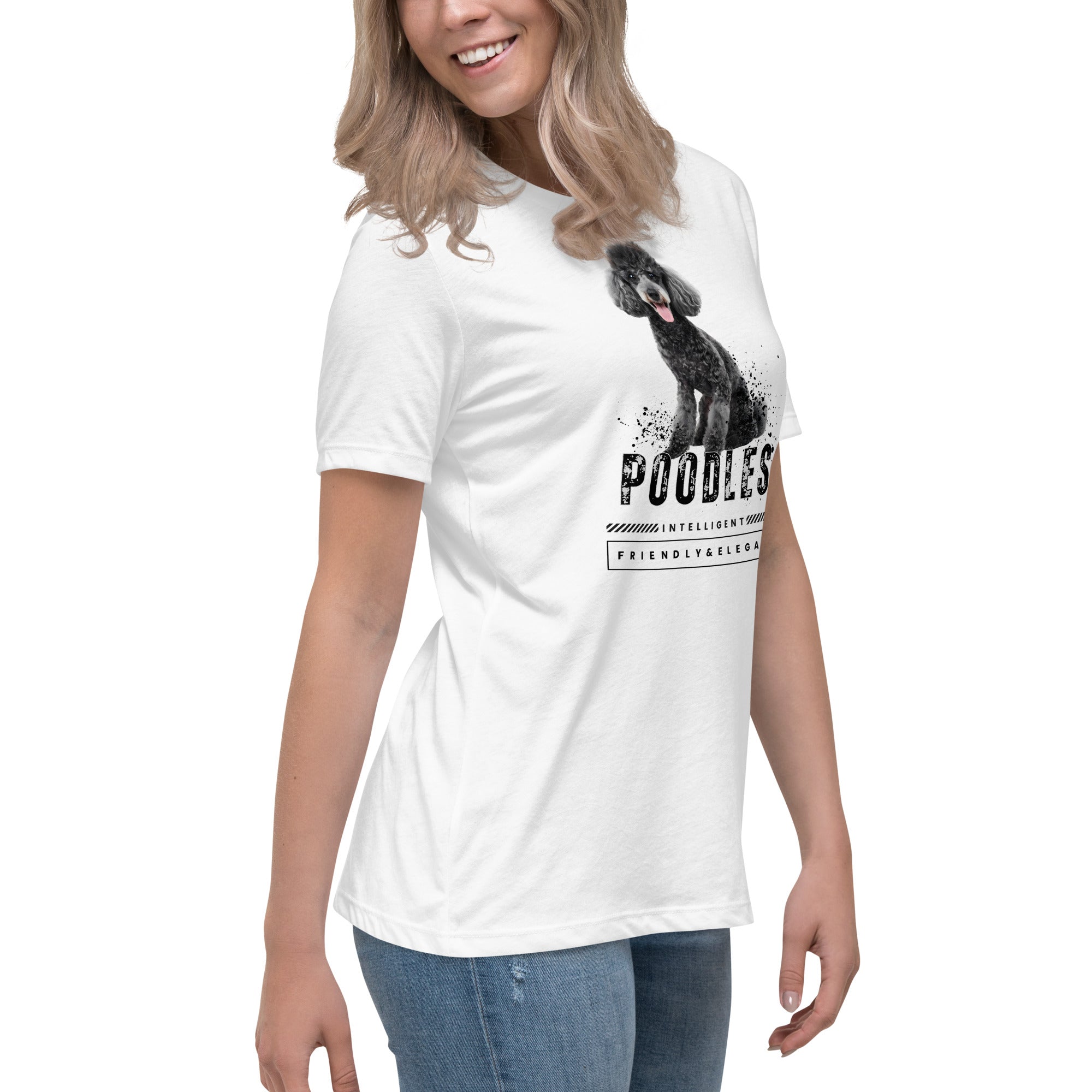 Poodle Women's Relaxed T-Shirt