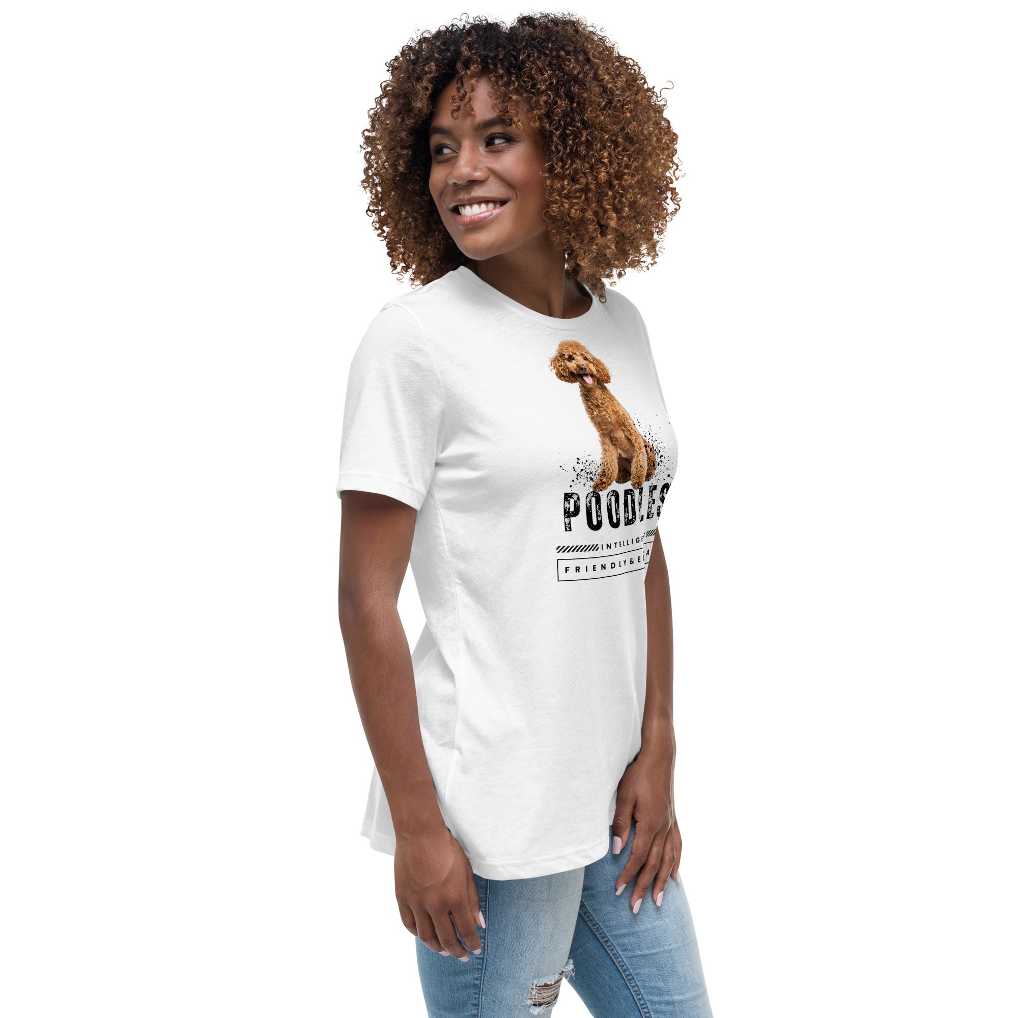 Poodle Women's Relaxed T-Shirt