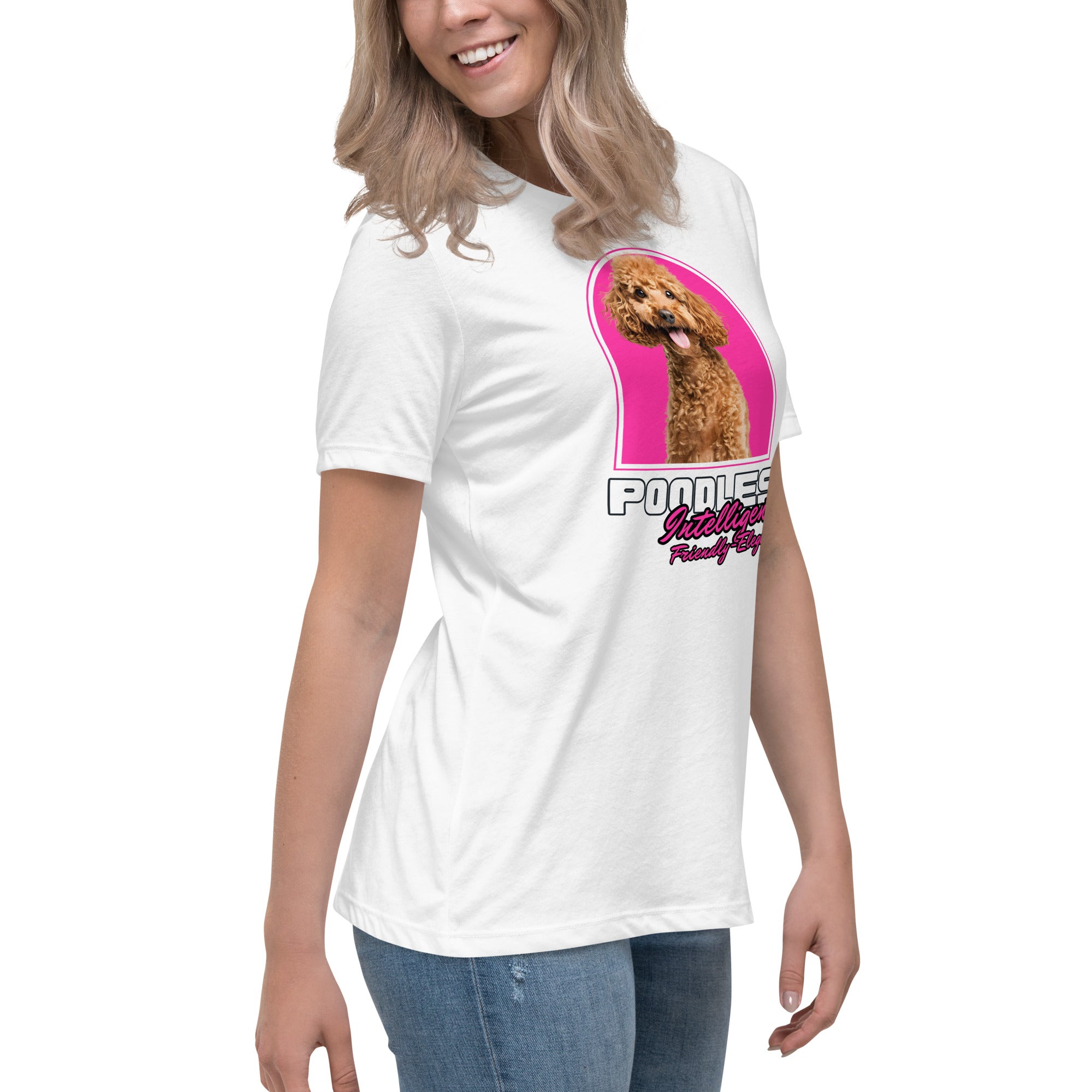 Poodle Women's Relaxed T-Shirt