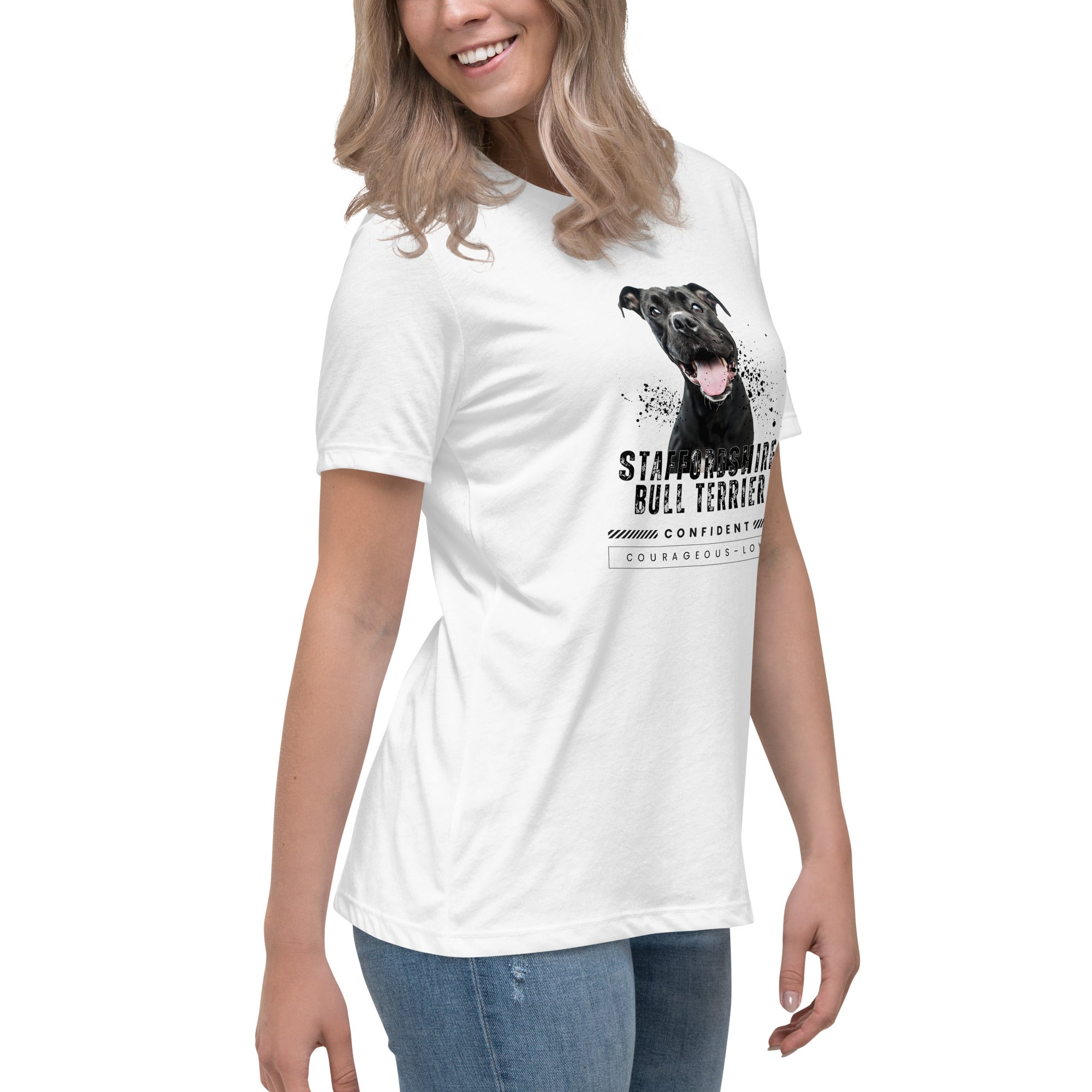 Staffordshire Bull Terrier Women's Relaxed T-Shirt