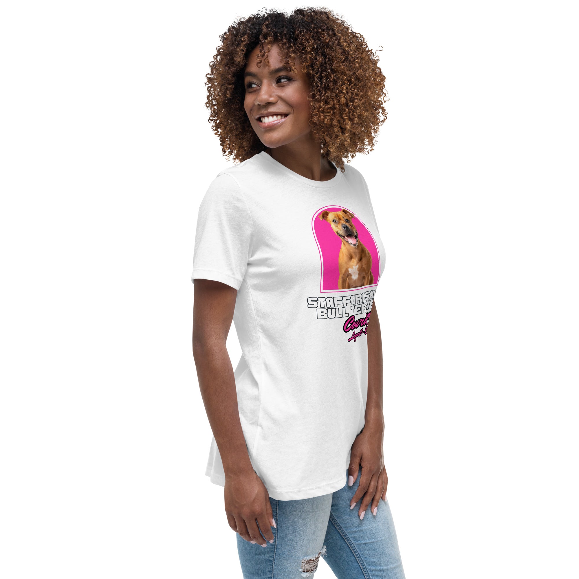 Staffordshire Bull Terrier Women's Relaxed T-Shirt