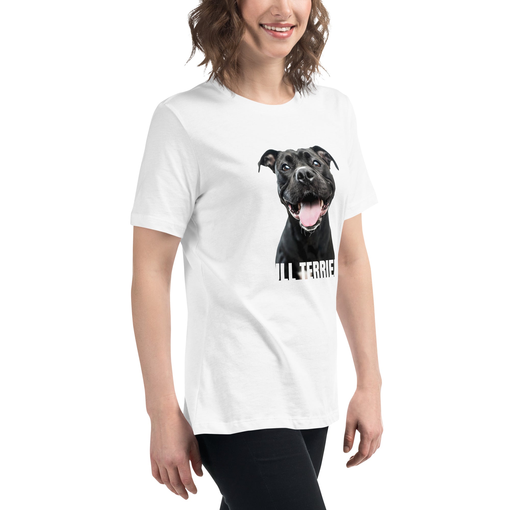 Staffordshire Bull Terrier Women's Relaxed T-Shirt