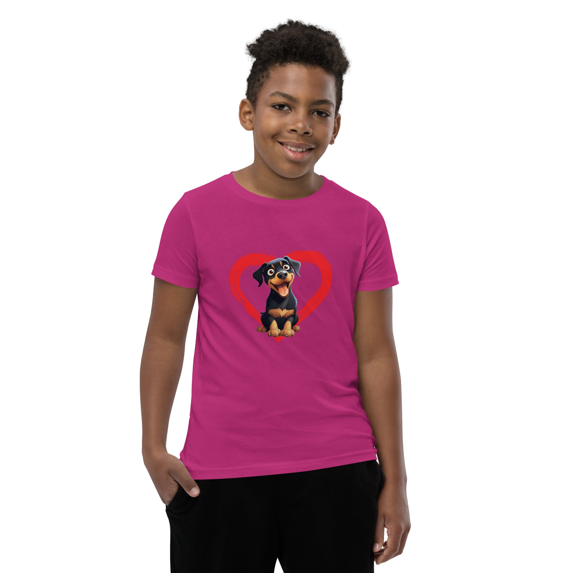 Rottweiler Youth Short Sleeve T-Shirt